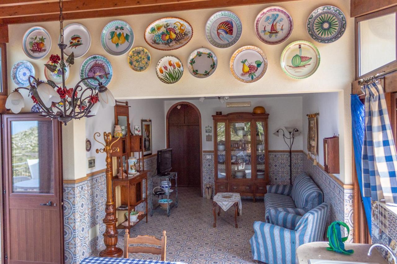 Villa Azzurra Con Vista Sul Mare San Vito Lo Capo Eksteriør billede